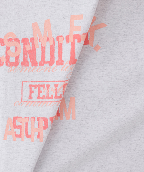 JOURNAL STANDARD LUXE（ジャーナルスタンダード　ラックス）の「プリントT(OSMFOK)（Tシャツ/カットソー・レディース・バーガンディー/ライトグレー・FREE）」の17枚目の写真