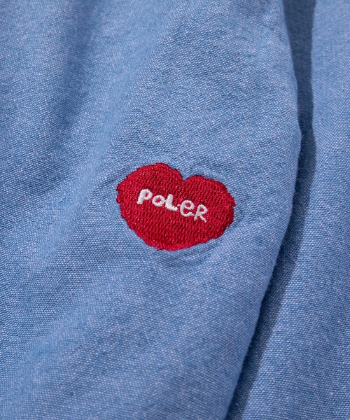 POLeR（ポーラー）の「POLER EMB POCKET CHAMBRAY L/S SHIRTS（シャツ/ブラウス・メンズ・サックスブルー・L/M）」の10枚目の写真