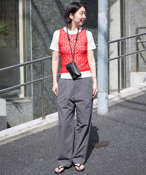 SLOBE IENA(スローブイエナ)の「《WEB・ZOZOTOWN・一部店舗限定》VOICE MADE スマホショルダー(その他小物・レディース・モスグリーン/ブラック・FREE)」の9枚目の写真
