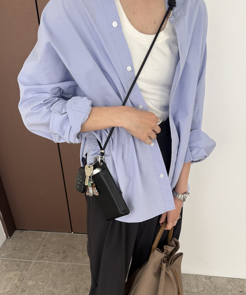 SLOBE IENA(スローブイエナ)の「《WEB・ZOZOTOWN・一部店舗限定》VOICE MADE スマホショルダー(その他小物・レディース・モスグリーン/ブラック・FREE)」の20枚目の写真