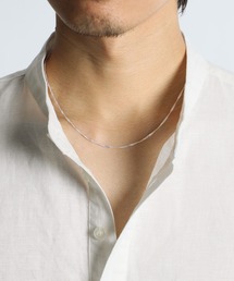 The DUFFER of ST.GEORGE(�U�_�t�@�[�I�u�Z���g�W���[�W)��SILVER 925 CUT TWIST CHAIN NECKLACE�F�V���o�[925 �약�`�F�[���l�b�N���X / ���{�� / ���C�h�C���W���p�� / ���j�Z�b�N�X / ���S�`���[��(�l�b�N���X)