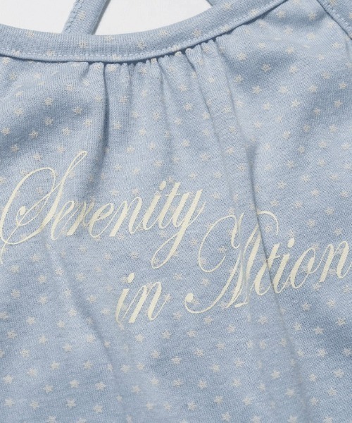 FANCY CLUB(ファンシークラブ)の「A'GEM/9 × .kom 『FANCY CLUB/ファンシークラブ』SERENITY BUTTON SLEEVELESS/セレニティボタンスリーブレス(キャミソール・レディース・チャコールグレー/ブルー・FREE)」の20枚目の写真