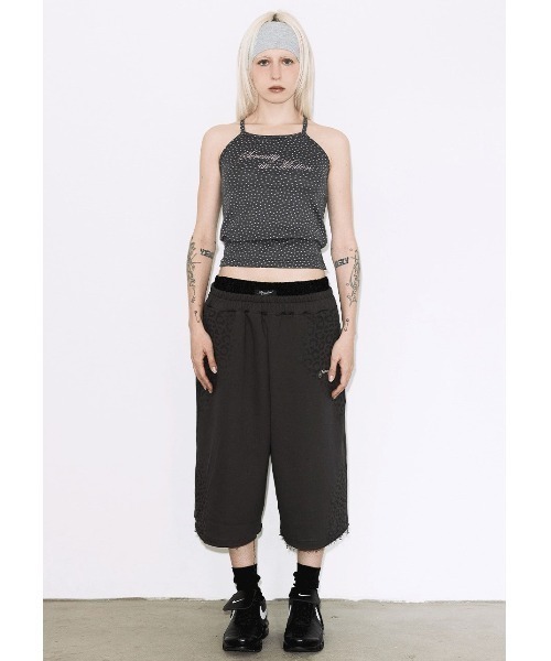 FANCY CLUB(ファンシークラブ)の「A'GEM/9 × .kom 『FANCY CLUB/ファンシークラブ』SERENITY BUTTON SLEEVELESS/セレニティボタンスリーブレス(キャミソール・レディース・チャコールグレー/ブルー・FREE)」の5枚目の写真