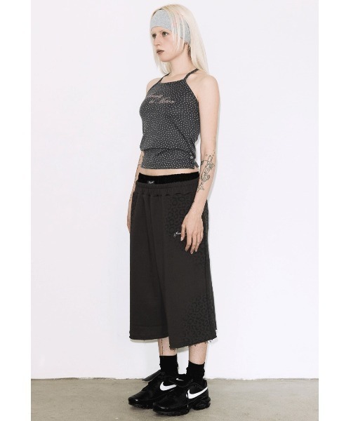FANCY CLUB(ファンシークラブ)の「A'GEM/9 × .kom 『FANCY CLUB/ファンシークラブ』SERENITY BUTTON SLEEVELESS/セレニティボタンスリーブレス(キャミソール・レディース・チャコールグレー/ブルー・FREE)」の6枚目の写真