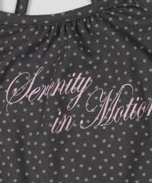 FANCY CLUB(ファンシークラブ)の「A'GEM/9 × .kom 『FANCY CLUB/ファンシークラブ』SERENITY BUTTON SLEEVELESS/セレニティボタンスリーブレス(キャミソール・レディース・チャコールグレー/ブルー・FREE)」の16枚目の写真
