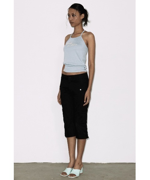 FANCY CLUB(ファンシークラブ)の「A'GEM/9 × .kom 『FANCY CLUB/ファンシークラブ』SERENITY BUTTON SLEEVELESS/セレニティボタンスリーブレス(キャミソール・レディース・チャコールグレー/ブルー・FREE)」の12枚目の写真