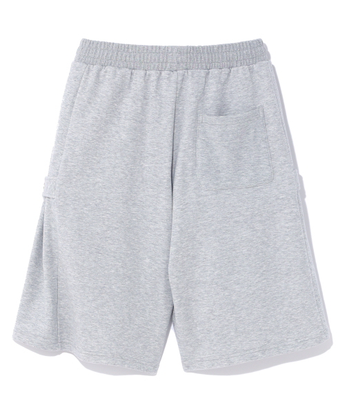 DISTN9NE(ディストナイン)の「6部サイドスナップバミューダパンツ LQ2PU407_MELANGE GREY(その他パンツ・メンズ・その他・28/30/32/27)」の3枚目の写真