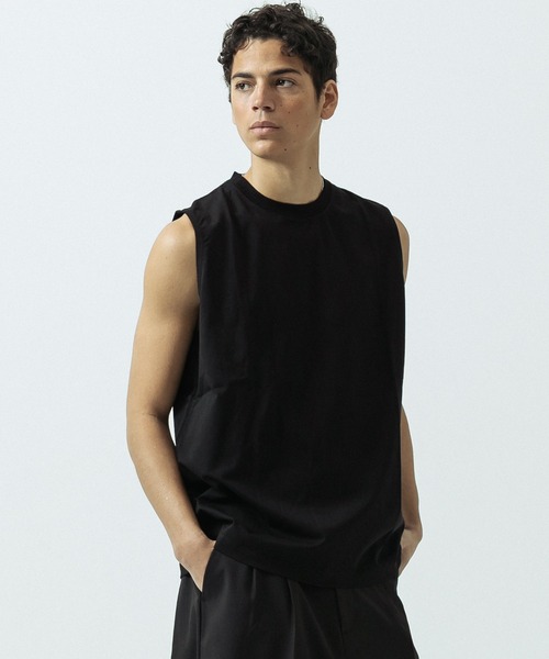 SLICK（スリック）の「【SLICK/スリック】Heavy Weight Sorona Jersey Sleeveless T-shirt/ヘヴィーウェイトソロナジャージノースリーブTシャツ（Tシャツ/カットソー・メンズ・ブラック/ホワイト/ブルー・2/1/3）」の17枚目の写真