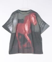 DOGMA EHKS/ドグマエークス/RED HORSE PRINTING TEE