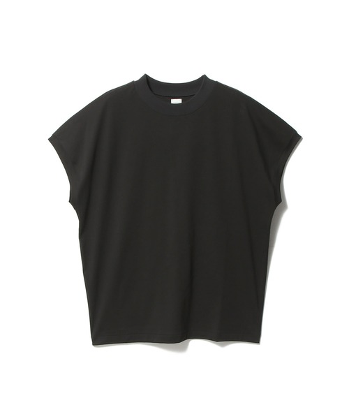ESTNATION(エストネーション)の「GOOD PEOPLE GOOD STITCHING GOOD PRODUCT for ESTNATION / フレンチスリーブTシャツ(Tシャツ/カットソー・レディース・ホワイト/ブラック/ネイビー・FREE)」の2枚目の写真