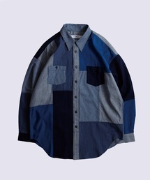 FDMTL | 【FDMTL】PATCHWORK SHIRT RINSE(シャツ/ブラウス)