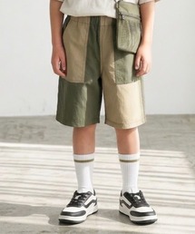 NAVY（ネイビー）の「NAVY 水陸両用ナイロン バイカラー＆ソリッド イージーショートパンツ（その他パンツ）」