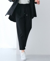 7days Life Styling | 【接触冷感/撥水/ＵＶカット】雨をはじくひんやりタックテーパードパンツ(その他パンツ)