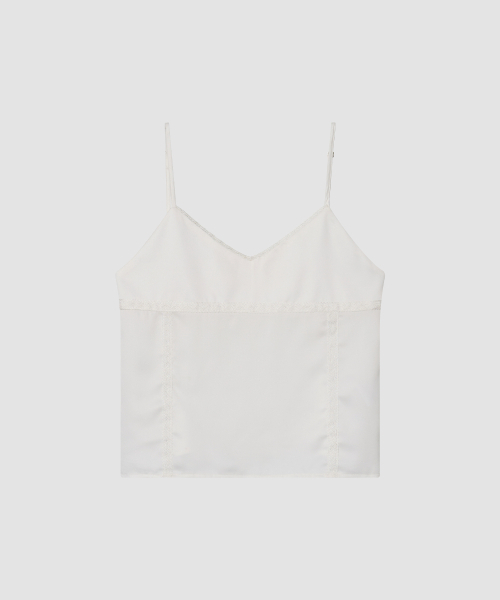 THE LILLE(ザ リル)の「Soft Satin Sleeveless_Ivory(Tシャツ/カットソー・レディース・その他・FREE)」の2枚目の写真