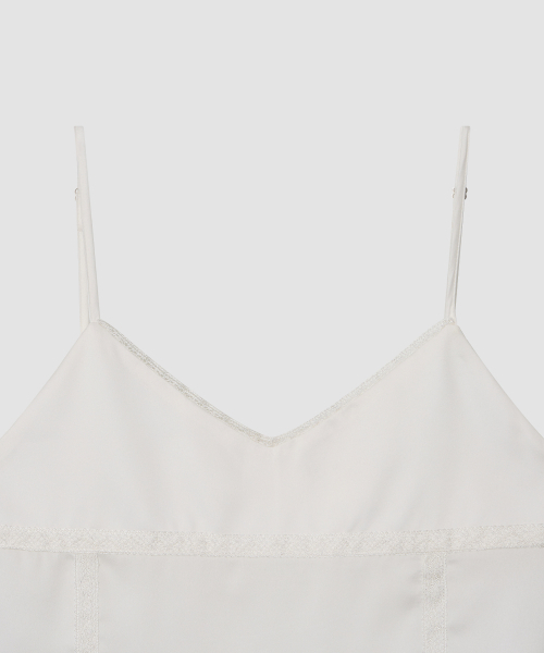 THE LILLE(ザ リル)の「Soft Satin Sleeveless_Ivory(Tシャツ/カットソー・レディース・その他・FREE)」の4枚目の写真