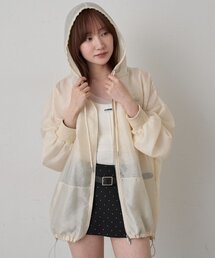 mline | [mline]シアーパーカーブルゾン(シャツ/ブラウス)