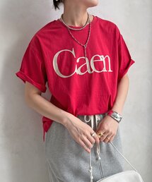 【WEB限定】CaenクルーネックロゴTEE