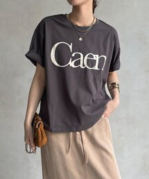 【WEB限定】CaenクルーネックロゴTEE