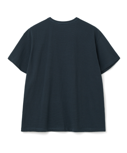 Millo Archive（ミロ アーカイブ）の「モズストライプTシャツ[ブルーブラック]（Tシャツ/カットソー・メンズ・その他・MEDIUM/LARGE/X-LARGE）」の6枚目の写真
