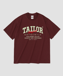 TAILOR STUDIO（テーラースタジオ）の「オリジナルアセンティック半袖Tシャツ（ワイン）（Tシャツ/カットソー）」