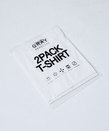 【SMART CLOSET/2枚セット】接触冷感 シルケット天竺 クルーネック パックTシャツ / WEB限定