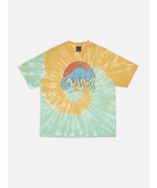Nudie Jeans(ヌーディージーンズ)の「<Nudie Jeans>ヌーディージーンズ Koffe T-Shirt 132004 / プリントTシャツ / Chameleon / Turquoise(Tシャツ/カットソー・メンズ・ターコイズブルー・XL/L/M/S)」の1枚目の写真
