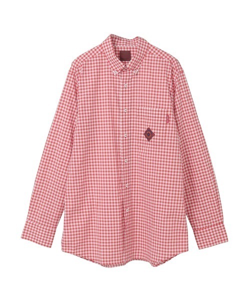 KARL HELMUT（カールヘルム）の「ギンガムチェックシャツブラウス（シャツ/ブラウス・メンズ・ピンク/レッド/ブラック・LARGE/MEDIUM）」の10枚目の写真