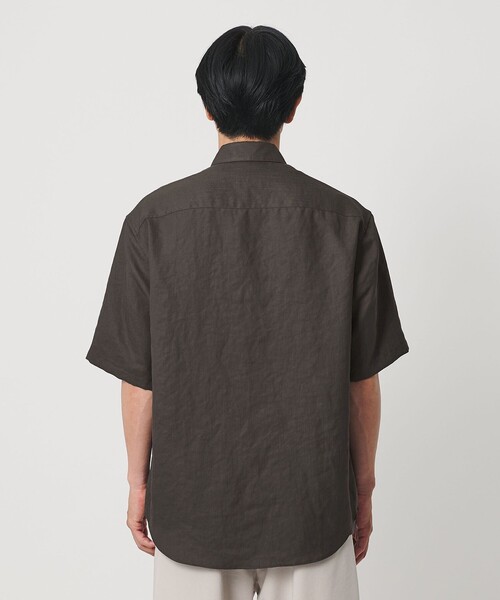 BEAUTY&YOUTH UNITED ARROWS(ビューティーアンドユースユナイテッドアローズ)の「ライト リネンタッチ レギュラーカラー シャツ FORM型(シャツ/ブラウス・メンズ・ホワイト/ダークグレー/コバルトブルー・XL/L/M/S)」の13枚目の写真
