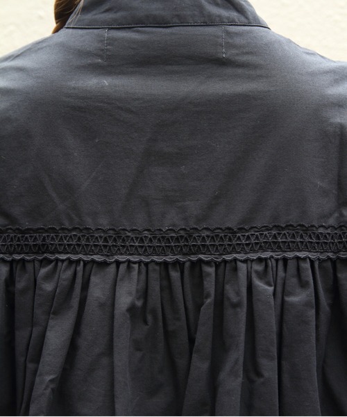 THE SHINZONE（ザ　シンゾーン）の「THE SHINZONE/シンゾーン　チャーチブラウス　CHURCH BLOUSE　26AMSBL06（シャツ/ブラウス・レディース・ブラック/ホワイト・36）」の19枚目の写真