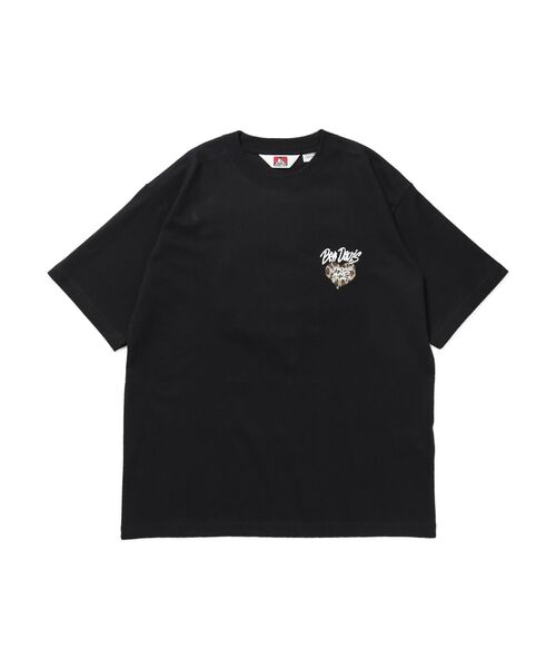 BEN DAVIS(ベンデイビス)の「【BEN DAVIS(ベンデイビス)】 HEART CHENILLE 2 TEE / Tシャツ 半袖 クルーネック 刺繍 ワンポイント ユニセックス オーバーサイズ(Tシャツ/カットソー・メンズ・ピンク/ホワイト/ブラック・MEDIUM/LARGE/X-LARGE)」の15枚目の写真