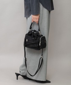 LeSportsac×Megumi Kanzaki】SMART DAILY BOSTON ブラックキャンディ