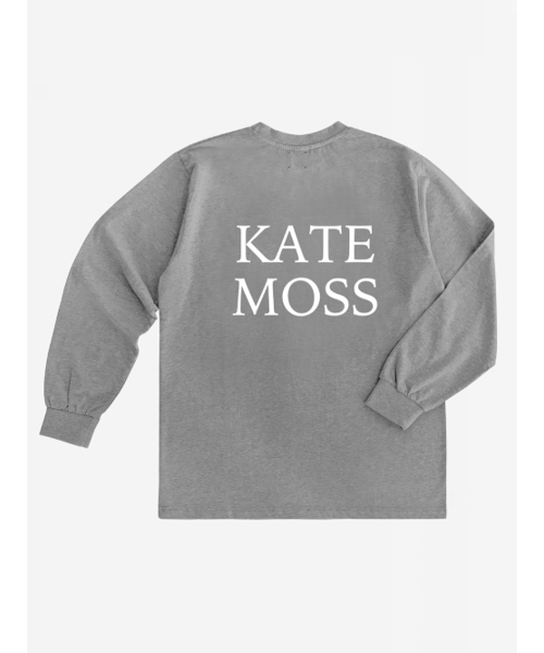 AFTERNOONLIVE(アフタヌーンライブ)の「we love kate moss t-shirt (light gray)(Tシャツ/カットソー・レディース・その他・FREE)」の1枚目の写真