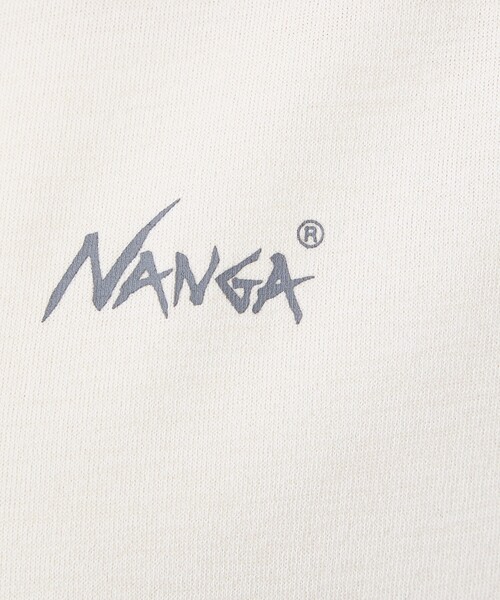 NANGA(ナンガ)の「【NANGA / ナンガ】Air Flex RASH GUARD ZIP PK W/リフレクタープリント ラッシュガードパーカー(Tシャツ/カットソー・レディース・ブラック/ホワイト/グレー・フリー)」の22枚目の写真