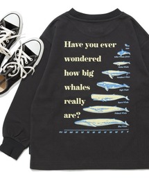 KRIFF MAYER Kid's Collection（クリフメイヤーキッズコレクション）の「温調プリントロンT(くじら)（Tシャツ/カットソー）」