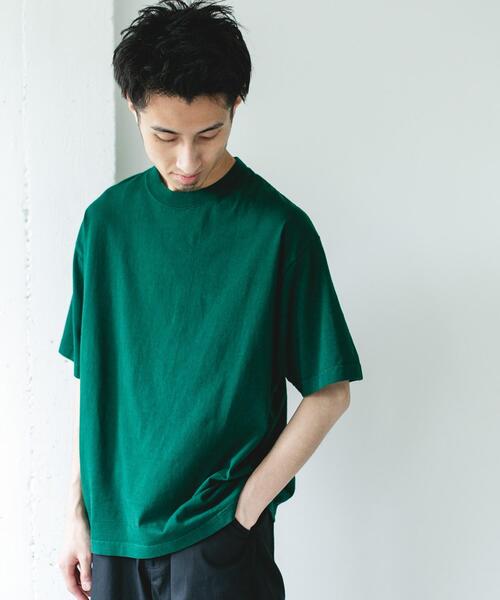 URBAN RESEARCH DOORS(アーバンリサーチドアーズ)の「MADE IN USA ガーメントダイ Tシャツ(Tシャツ/カットソー・メンズ・グリーン/ブルー/オレンジ/ブラック/ホワイト・MEDIUM/LARGE)」の1枚目の写真