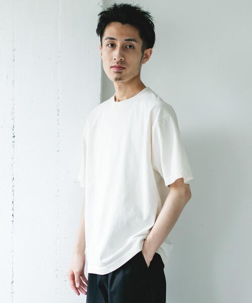 URBAN RESEARCH DOORS(アーバンリサーチドアーズ)の「MADE IN USA ガーメントダイ Tシャツ(Tシャツ/カットソー・メンズ・グリーン/ブルー/オレンジ/ブラック/ホワイト・MEDIUM/LARGE)」の18枚目の写真