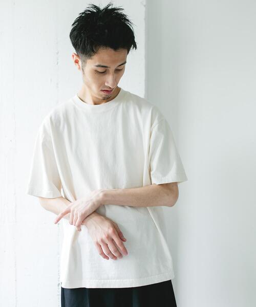 URBAN RESEARCH DOORS(アーバンリサーチドアーズ)の「MADE IN USA ガーメントダイ Tシャツ(Tシャツ/カットソー・メンズ・グリーン/ブルー/オレンジ/ブラック/ホワイト・MEDIUM/LARGE)」の20枚目の写真