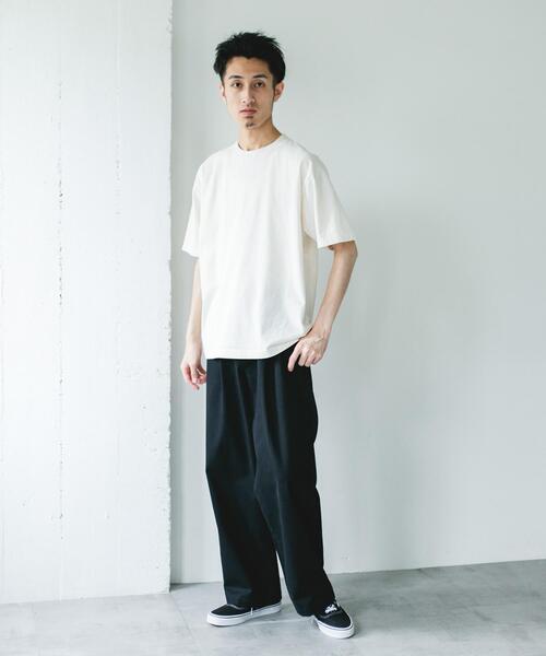 URBAN RESEARCH DOORS(アーバンリサーチドアーズ)の「MADE IN USA ガーメントダイ Tシャツ(Tシャツ/カットソー・メンズ・グリーン/ブルー/オレンジ/ブラック/ホワイト・MEDIUM/LARGE)」の21枚目の写真