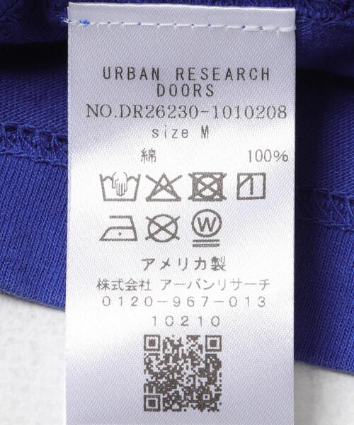 URBAN RESEARCH DOORS(アーバンリサーチドアーズ)の「MADE IN USA ガーメントダイ Tシャツ(Tシャツ/カットソー・メンズ・グリーン/ブルー/オレンジ/ブラック/ホワイト・MEDIUM/LARGE)」の9枚目の写真
