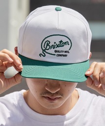 BRIXTON/ブリクストン GALLATIN MP SNAPBACK フロント刺繍 配色 ツートン バイカラー 5パネル スナップバック 吸湿 メンズ レディース 2026年 夏 夏服