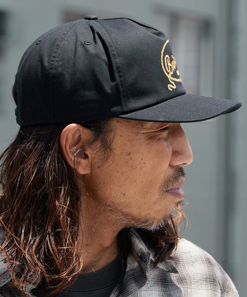 BRIXTON(ブリクストン)の「BRIXTON/ブリクストン GALLATIN MP SNAPBACK フロント刺繍 配色 ツートン バイカラー 5パネル スナップバック 吸湿 メンズ レディース 2026年 夏 夏服(キャップ・メンズ・ホワイト/ブラック・FREE)」の7枚目の写真