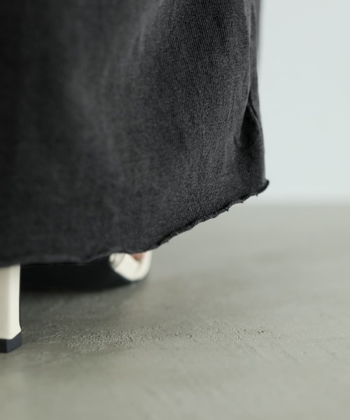 STYLE DELI(スタイルデリ)の「裾カットできる綿100イージーパンツ(その他パンツ・レディース・チャコール/ベージュ/ライトブルー・FREE)」の4枚目の写真