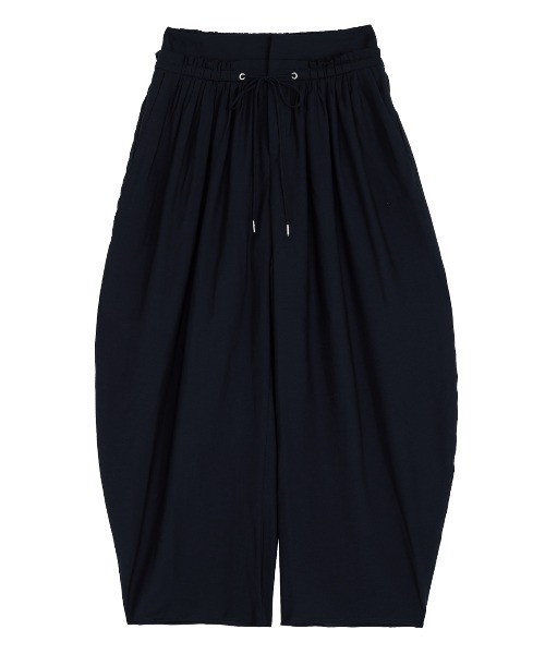 Ameri(アメリ)の「VOLUME BARREL SHEER PANTS(その他パンツ・レディース・ネイビー/イエロー/パープル・MEDIUM/SMALL)」の4枚目の写真