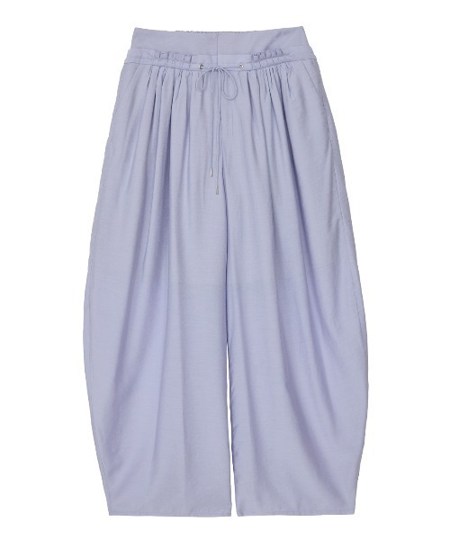 Ameri(アメリ)の「VOLUME BARREL SHEER PANTS(その他パンツ・レディース・ネイビー/イエロー/パープル・MEDIUM/SMALL)」の5枚目の写真