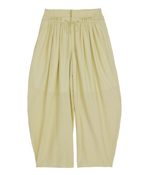 Ameri(アメリ)の「VOLUME BARREL SHEER PANTS(その他パンツ・レディース・ネイビー/イエロー/パープル・MEDIUM/SMALL)」の6枚目の写真