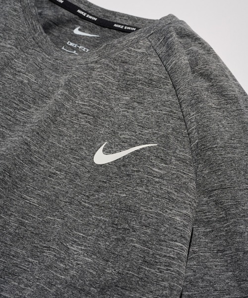 NIKE(ナイキ)の「【NIKE】ナイキ ヘザーロングスリーブTee ラッシュガード UVカット(Tシャツ/カットソー・メンズ・ブラック/グレー・XL/M/L)」の10枚目の写真