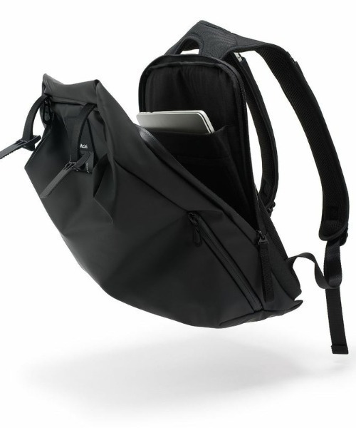 Cote&Ciel(コートエシエル)の「【cote&ciel/コートエシエル】 Saru Obsidian Black / バックパック リュック(バックパック/リュック・メンズ・ブラック・FREE)」の9枚目の写真