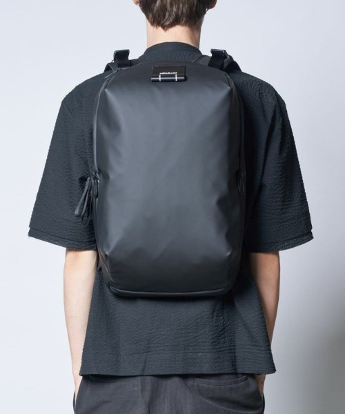 Cote&Ciel(コートエシエル)の「【cote&ciel/コートエシエル】 Saru Obsidian Black / バックパック リュック(バックパック/リュック・メンズ・ブラック・FREE)」の2枚目の写真