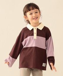 BEAMS mini | 【WEB限定】ラガーシャツ 2026FW（90～140cm）プチプラ キッズ服 人気 通園 通学(Tシャツ/カットソー)