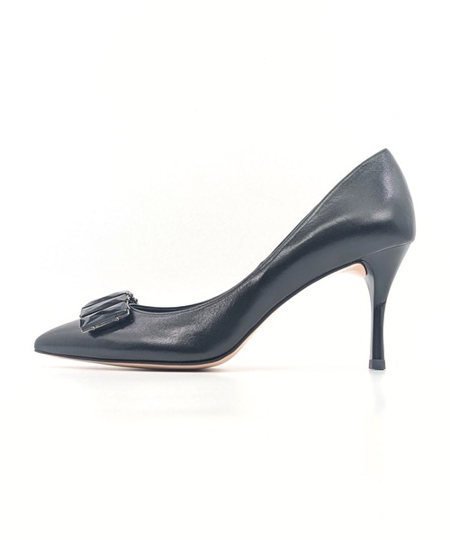 SEVEN TWELVE THIRTY(セヴントゥエルヴサーティー)の「LovelyWalk ビジュー付きポインテッドパンプス(パンプス・レディース・ブラック・24.5cm/24cm/23.5cm/23cm/22.5cm/22cm)」の7枚目の写真